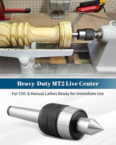 مركز MT2 المباشر عالي التحمل، مركز حي دوار دقيق مستدق مورس 60 درجة، لمخرطة CNC Tailstock، الخراطة عالية السرعة وتشغيل المعادن in Kuwait