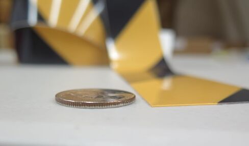 Lean Hazard Floor Tape - 2" x 100' - Black/Yellow in Kuwait