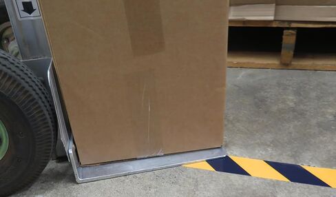Lean Hazard Floor Tape - 2" x 100' - Black/Yellow in Kuwait