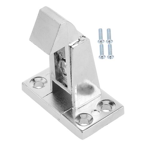 LIFKOME Adjustable Refrigerator Latch Hook for Commercial and Rv Refrigerators, Heavy Duty Zinc Alloy Lock Hook with Easy Installation, Silver Minimalist Design for Freezer and Cooler in Kuwait