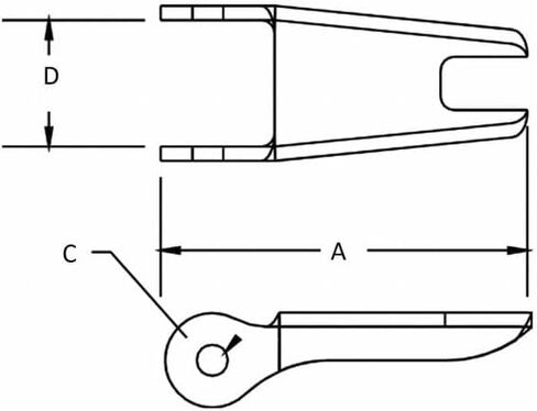 Latch Kit , Steel, 3-13/16 in., 1-9/64 in. in Kuwait