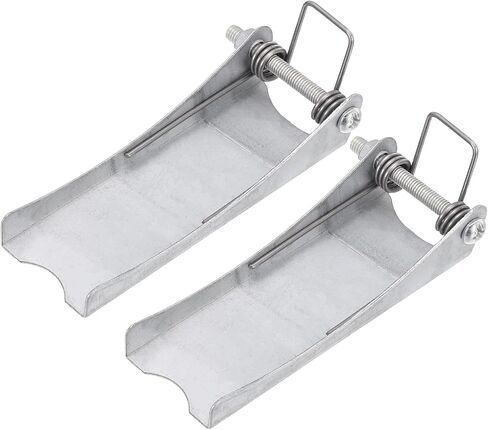 PATIKIL 2.7 Inch Hook Safety Latch Kit, 2 Pcs 5T Alloy Steel Towing Receiver Hitch Replacement for Clevis Hook Truck Trailer, Silver in Kuwait