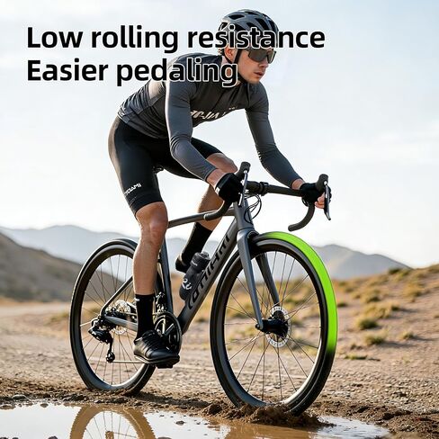 2 Pack Gravel TPU Bike Inner Tube 700 x 32-47C ＆ 29'' MTB Bicycle Tire Removable Nozzle Core Metal Presta Valve 1.77''/45mm in Kuwait