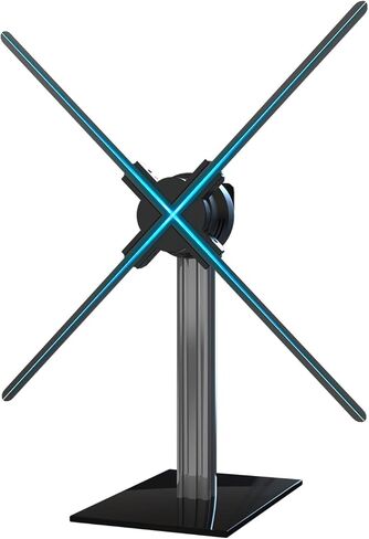 3D Hologram Fan Desktop Stand with Multi-Function Base, Stable Tabletop Mount for 27.5" Holographic Projector or Smaller Fans Display, Ideal for Retail Store, Advertising & Event Use in Kuwait