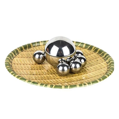 GCR15 Solid Stainless Steel Balls High Precision Bearing-Steel Ball 30.163/31/32/32.5/33/40/41.275/42~50mm 1pcs(39.5mm) in Kuwait