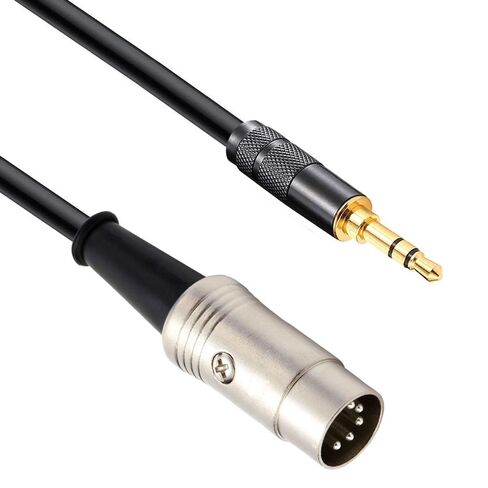 gotor 5-DIN midi Male to 3.5mm Male TRS Audio Cable 3.5mm TRS to midi Type a Adapter-3.3feet in Kuwait