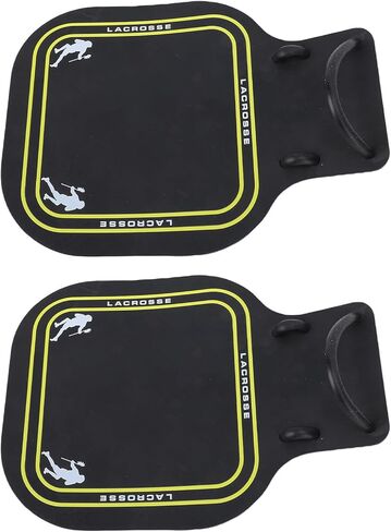 RiToEasysports Lacrosse Training Target, 2Pcs Heavy Duty Composite Square Design for Stick Tennis Practice, with Bag for Indoor Outdoor Sports Accuracy Improvement in Kuwait