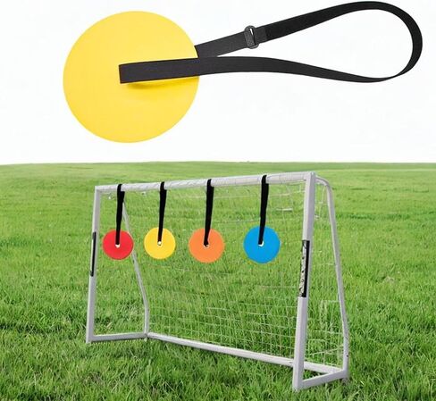 Football Training Target Set of Discs with Hanging Straps for Soccer Hockey Baseball Multifunctional PP Fabric Construction Suitable for Coaches in Kuwait