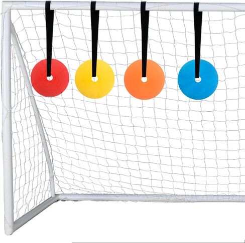Football Training Target Set of Discs with Hanging Straps for Soccer Hockey Baseball Multifunctional PP Fabric Construction Suitable for Coaches in Kuwait