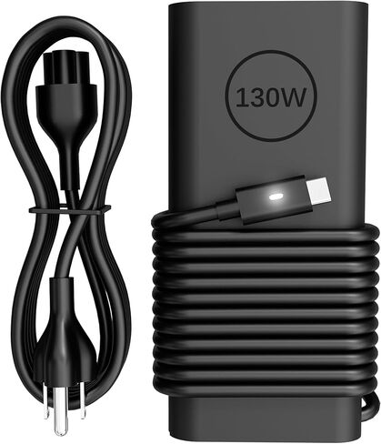 New Slim 65W USB C Laptop Charger for Dell Latitude 5420 5540 5520 5430 5530 7420 7440 7430 7340 7530 7330 7320 Inspiron 14 16 7620 XPS 13 Chromebook 3100 Type C Power Cord Dell Computer AC Adapter in Kuwait