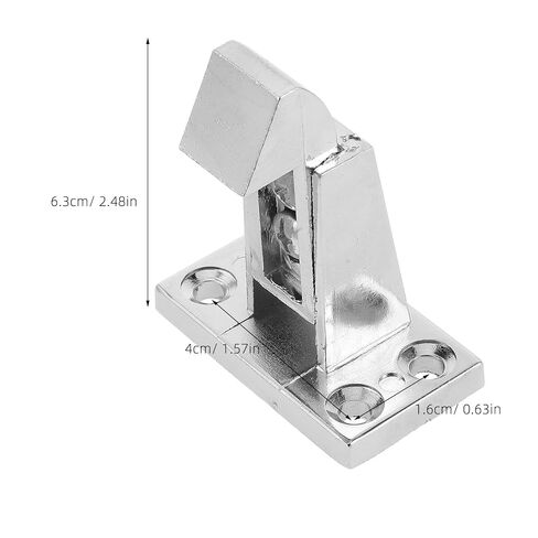 Veemoon Heavy Duty with Refrigerator Door Latch Hook, Zinc Alloy Material Embedded Installation Deform Resistance, Minimalist Design Freezer and Cooler Doors for Rv and Commercial in Kuwait