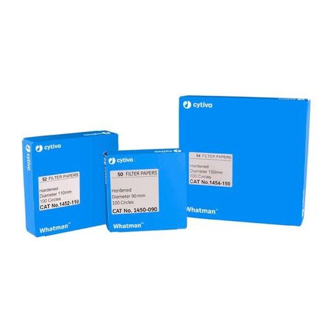 Whatman 1454-090 Hardened Low Ash Quantitative Filter Paper, 9.0cm Diameter, 22 Micron, Grade 54 (Pack of 100) in Kuwait