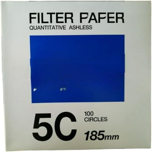 100x/box NO.5C quantitative filter paper 185mm diameter 5C-185mm 01531185 in Kuwait