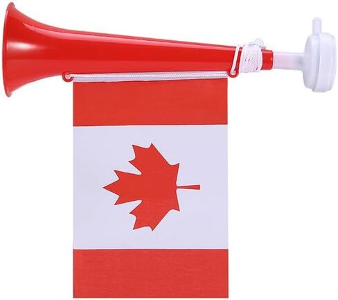 Custom Country Flag Cheering Horn | 120dB Loud Soccer Vuvuzela | Essential for World Cup, UEFA, Fan Parties | Portable Handheld Stadium Horn (CND) in Kuwait
