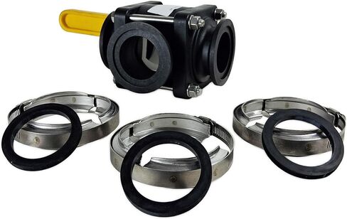 Genuine OEM 3-Way Valve Kit Compatible with Multiquip WT5C, WTE5C, WT5CSG, WT5HP, WTE5HP, WT5HPSG Water Trailer 49665 in Saudi Arabia