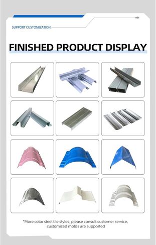 Metal Roof Roll Forming Machine Floor Decking Sheet Cable Tray Guardrail Forming Machine Continuous Industrial Manufacturing Equipment Line in Kuwait