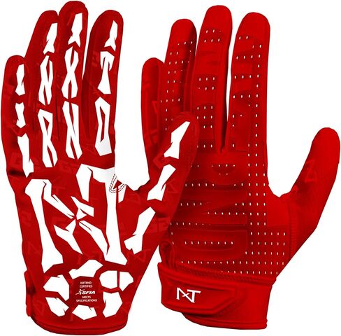 قفازات كرة القدم Nxtrnd Skeleton G2 Pro، قفازات استقبال النخبة فائقة الالتصاق للرجال in Kuwait
