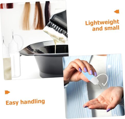 25pcs Reusable 10ml Needle Tip Glue Applicator Bottles with Precision Nozzle, Lightweight Pe Squeeze Dispenser Applicator Bottles for Liquids, Arts, Crafts, and DIY Projects in Saudi Arabia