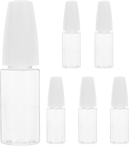 OSALADI 6pcs Needle Tip Applicator Bottles 10ml Pet Squeeze Bottles with Fine Precision Tips, Compact Capacity and Breakage Resistant for Outdoor Activities and Travel in Kuwait