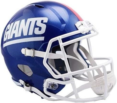 New York Giants 1981-99 Retro Color Rush Riddell Speed Replica Full Size Helmet - NFL Replica Helmets in Kuwait