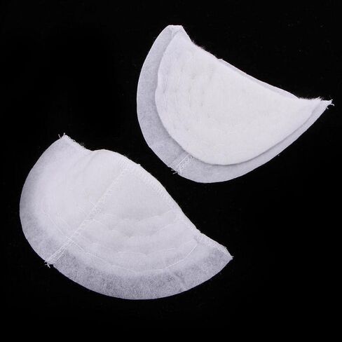 5 Pairs White Cotton Shoulder Pads Insert Suits Sew in for in Kuwait