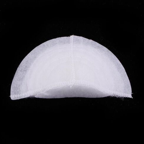 5 Pairs White Cotton Shoulder Pads Insert Suits Sew in for in Kuwait
