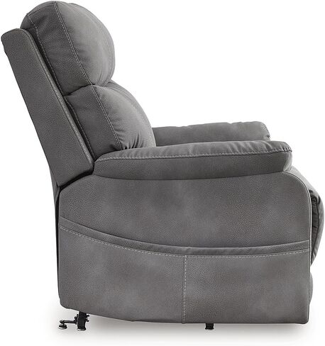 Signature Design by Ashley Next‑Gen Durapella Recliner Chair, Power Lift with Easy‑Clean Faux Leather, Dual Motor Control and Spacious Seating for Everyday Living Room Comfort in Kuwait