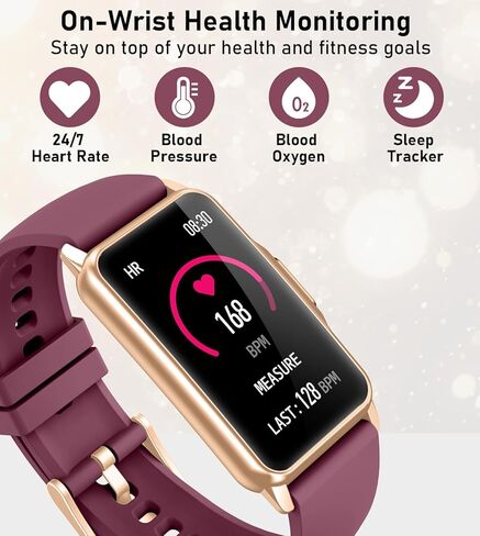Mindrose Fitness Tracker with Heart Rate Blood Oxygen Sleep Monitor Sports Modes Step Calorie Counter Pedometer in Kuwait