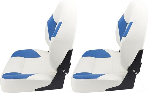ZJchao 2pcs Comfortable Yacht with - Cushion and Backrest - Foldable Boat for Yachts and Pontoons in Kuwait