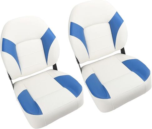 ZJchao 2pcs Comfortable Yacht with - Cushion and Backrest - Foldable Boat for Yachts and Pontoons in Kuwait