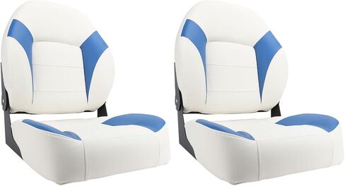 ZJchao 2pcs Comfortable Yacht with - Cushion and Backrest - Foldable Boat for Yachts and Pontoons in Kuwait