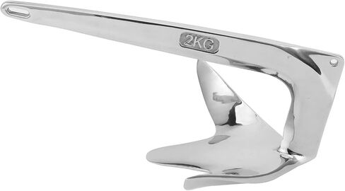 316 Stainless Steel Claw Boat 4.4 lbs Marine Grade Heavy Duty Rustproof Holding Power for Fishing Boats Kayaks Dinghies and Small Vessels in Kuwait