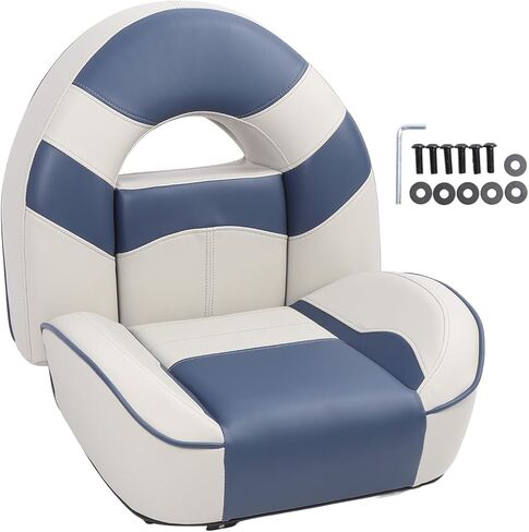 ZJchao Premium Yacht - PVC Leather, Scratch Proof with Backrest, Ideal for Boats and Cruisers in Kuwait