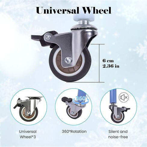 Roller Skate Trainer,Includes a Pair of Skating Protective Gear,Skating Learning Aid & Support with Adjustable Height for Boys or Girls,Learn Balance on Inline Skates for Beginners,Blue in Kuwait