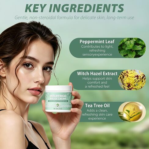Healora Intertrigo Cream,Skin Fold Barrier Cream for Moisture & Friction Protection, Helps Support Skin Comfort, Fast-Drying Non-Greasy Formula for Friction-Prone Areas. (1) in Saudi Arabia
