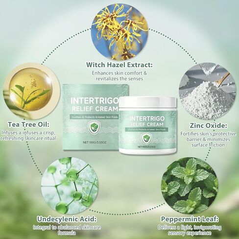 Healora Intertrigo Cream,Skin Fold Barrier Cream for Moisture & Friction Protection, Helps Support Skin Comfort, Fast-Drying Non-Greasy Formula for Friction-Prone Areas. (1) in Saudi Arabia