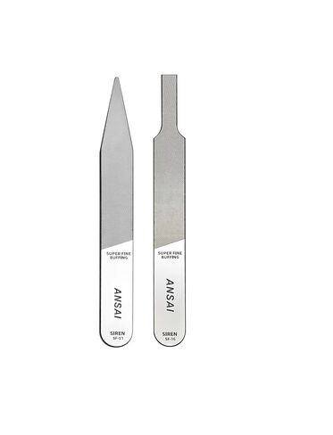 ANSAI Precision Glass Files, 2 Pack, Super Fine Buffing, for Modeling Sanding and Polishing, Miniatures, Hobby Craft Finishing in Kuwait