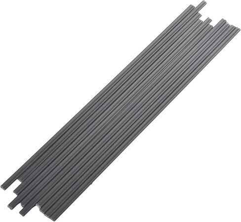 10 قطع من قضبان اللحام البلاستيكية مقاس 9.84 بوصة لإصلاح مصد الصدمات من مادة ABS PP PVC PE للسيارة والدراجة النارية وخزان الأنابيب ومستلزمات لحام الحياة اليومية والاستخدام العملي in Kuwait