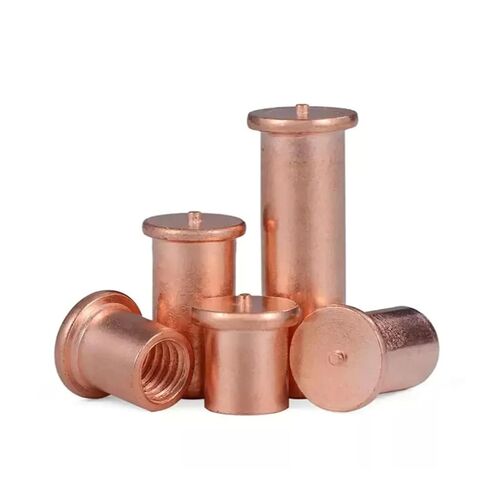 M3 M4 M5 M6 النحاس مطلي الكربون الصلب لحام الخيوط (M3-100pcs، 17mm) in Kuwait