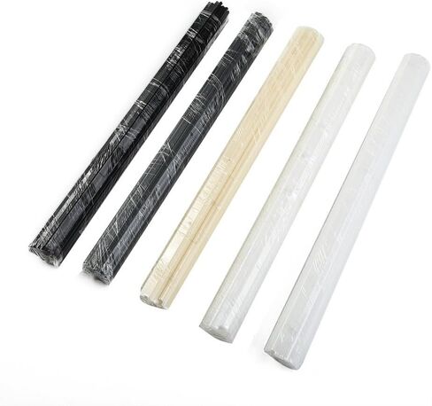 100 Pack Plastic Welding Rods Kit with ABS PP PVC PE for Car Bumper Tank Pipe Repair Using Plastic Welder Tools Grey Black White Beige Assorted Colors in Kuwait