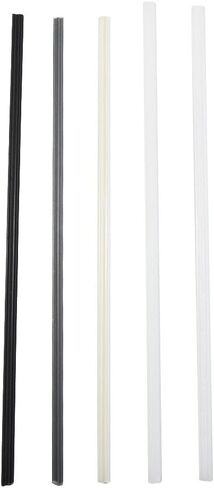 100 Pack Plastic Welding Rods Kit with ABS PP PVC PE for Car Bumper Tank Pipe Repair Using Plastic Welder Tools Grey Black White Beige Assorted Colors in Kuwait