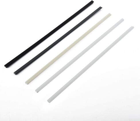 100 Pack Plastic Welding Rods Kit with ABS PP PVC PE for Car Bumper Tank Pipe Repair Using Plastic Welder Tools Grey Black White Beige Assorted Colors in Kuwait
