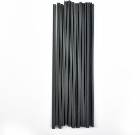 100 Pack Plastic Welding Rods Kit with ABS PP PVC PE for Car Bumper Tank Pipe Repair Using Plastic Welder Tools Grey Black White Beige Assorted Colors in Kuwait