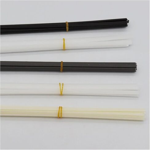 Nickel Strip 50pcs Plastic Welding Rods PP PE PVC ABS Plastic Welder Rods for Car Bumper Kayak Repair Kit Car Bumper Repair Electrodes Sticks in Kuwait
