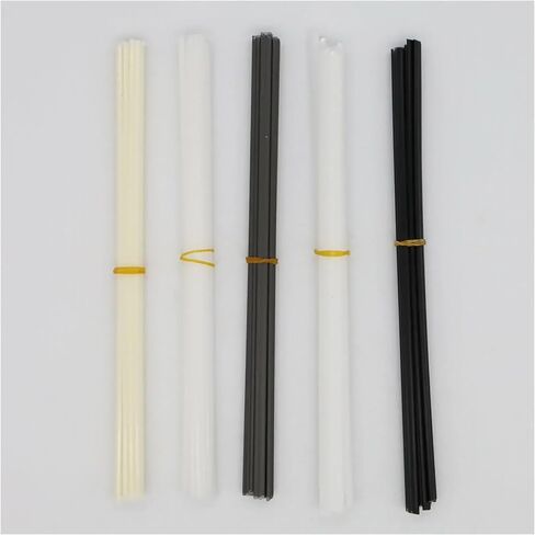 Nickel Strip 50pcs Plastic Welding Rods PP PE PVC ABS Plastic Welder Rods for Car Bumper Kayak Repair Kit Car Bumper Repair Electrodes Sticks in Kuwait