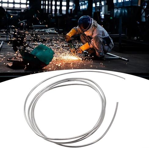Welding Rods Flux Core Wire for Copper Aluminum Brass, Low Melting Point, Smooth Flow, Strong Joint for Refrigerators, Air Conditioners, Motors, Batteries(2.0mm*1000mm) in Kuwait