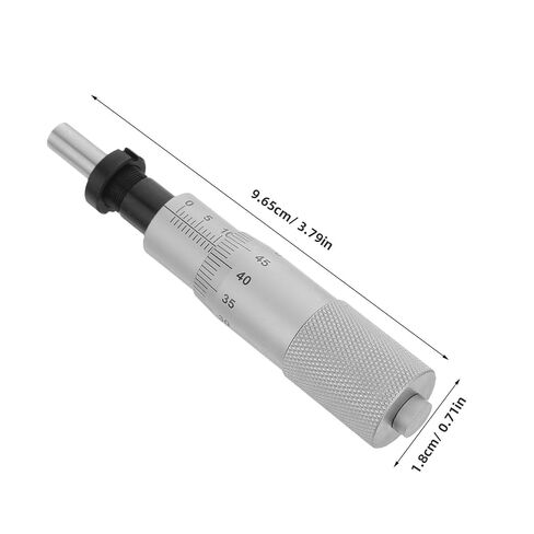 Micrometer Head 0-25mm Internal Micrometer Measuring Tool for Fine Mechanical Parts and Electronic Components, Aluminum Alloy, Compact and Portable, for Lathe Measuring and Thread in Kuwait