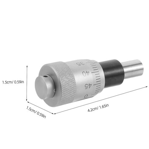 jojofuny Precision Micrometer Head for Sliding Gauge Systems and Bore Hole Measurement, Stainless Steel Manual Linear Control with Accurate Position Microadjustment for Engineering in Kuwait