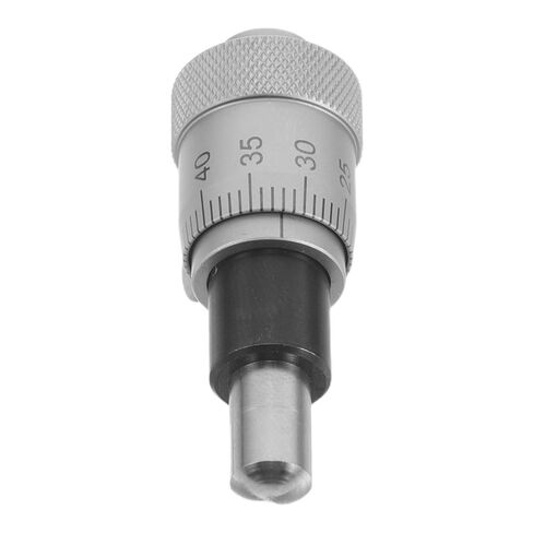 Stainless Steel Micrometer Head Round Tip, Manual Linear Control and Reliable Dimensional Stability, Suitable for Delicate Materials Like Ceramics and Mirror Finish Parts in Kuwait