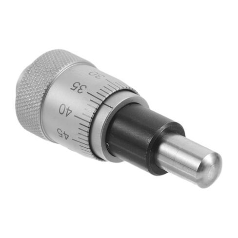 Internal Micrometer Head for Sliding Gauge Systems and Fixtures, Stainless Steel Precision Adjustment Tool Round Tip, for Workshop Machining and Accurate Thread Measurement in Kuwait